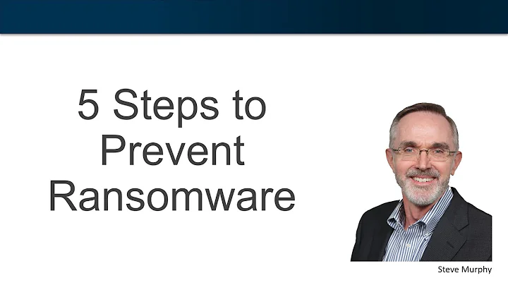 5 Steps to Protect from Ransomware