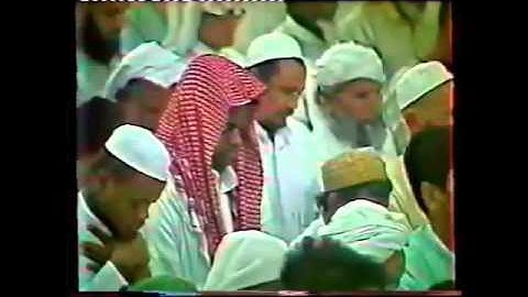 أول سنة أم المصلين فيها الشيخ محمد أيوب رحمه الله في المسجد النبوي الشريف 1410 من سورة هود