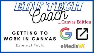 Canvas Framework:  External Tools