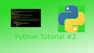 Python Tutorial #2 Varijable