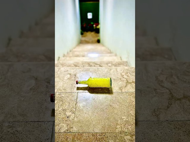 Safe or Not? Watch These Bottles Burst 👀💥#asmr #satisfying #shorts