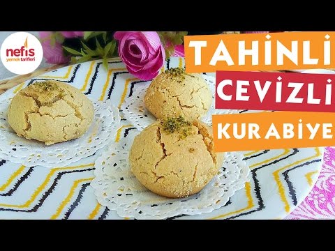 Tahinli Cevizli Kurabiye - Kurabiye Tarifleri