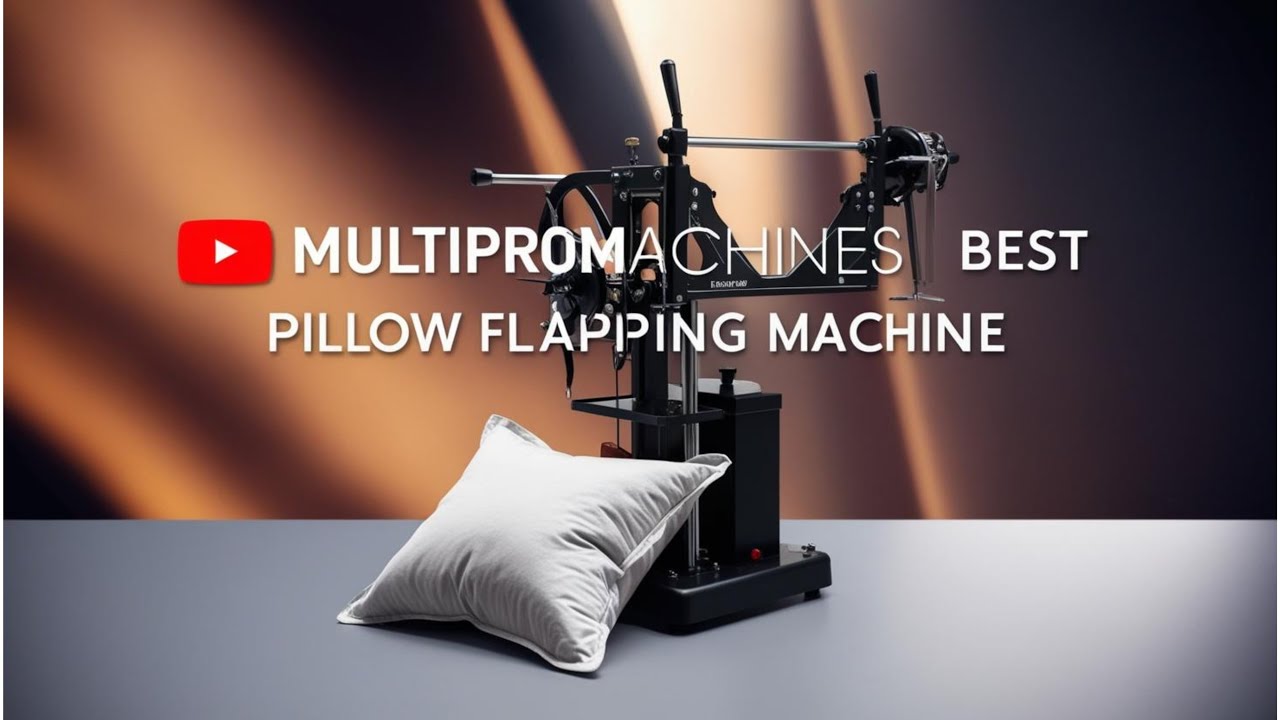 Flapping Machine Pillow Flapping Machine - Dual Operator Mode | MultiPro Machines - YouTube