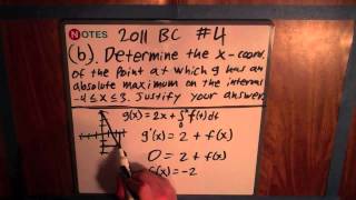 AP Calculus BC 2011 Free response problem #4