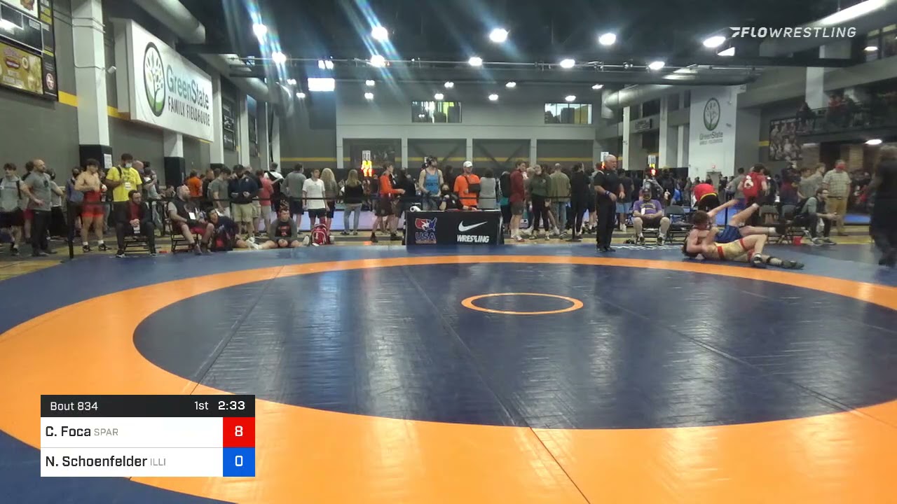 86 Kg Prelims - Christopher Foca, Spartan Combat RTC Vs Naill Schoenfelder, Illinois