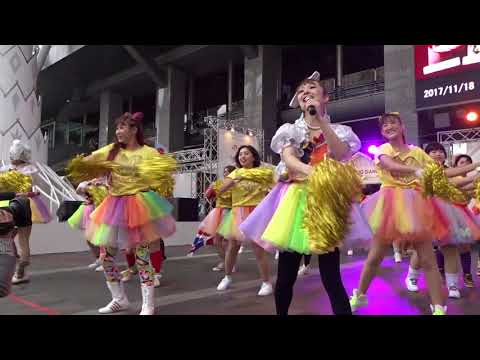 ２０１７ふくこいアジア祭り　チームあんみつ姫　すいとっちゃん！