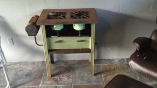Perfection Kerosene Stove / Herman Miller Eames Chair