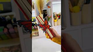Let’s paint a bookmark✨ #shorts #diy #bookmark #shortsvideo #viral #ytshorts #handmade #craft