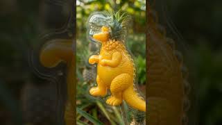 Growing something a little wild and wonderfully creative 🍍🦖✨#CreativeFarming #PineappleLife