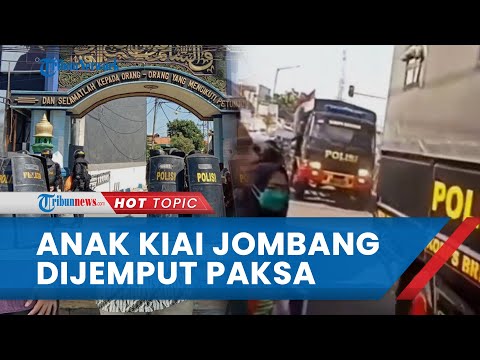 Anak Kiai di Jombang Tersangka Pencabulan Dijemput Paksa Polisi, Ratusan Personel Diturunkan