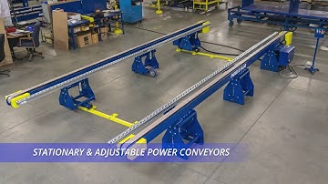 Panels Plus Power Conveyors (Stationary & Adjustable)