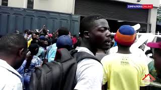 Genius 'Ginimbi' Kadungure funeral - scenes from the parlour during body collection.