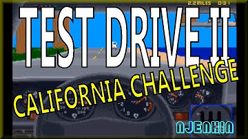 AMIGA : Test Drive II  California Challenge - Review Commentary & Gameplay