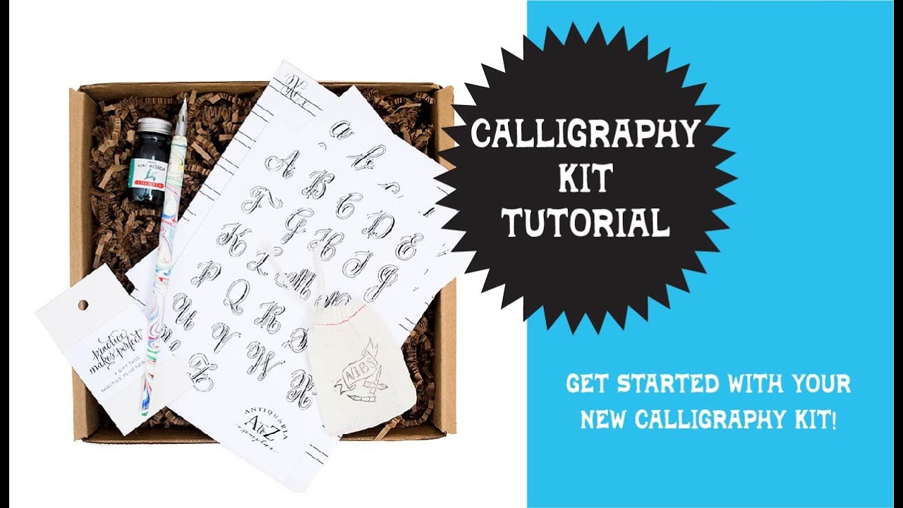 Top calligraphy tips for beginners — Cosy Craft Club