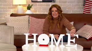 Temp-tations Holiday Home Sign on QVC