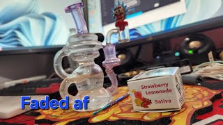Strawberry terps got me faded af (cheap Live Rosin)