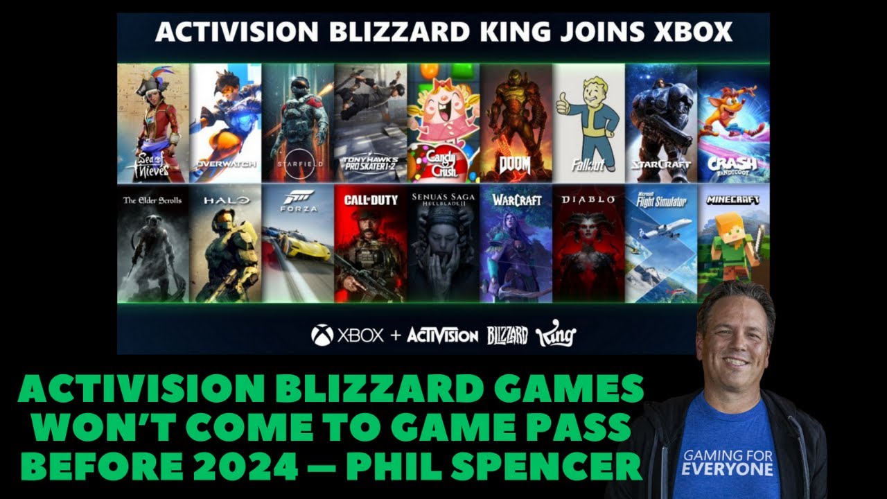 Once Microsoft's deal closes, we may see Activision Blizzard games on Xbox  Game Pass in 2024 - Neowin
