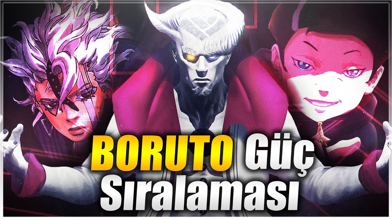 BORUTO GÜÇ SIRALAMASI | Boruto Two Blue Vortex - YouTube