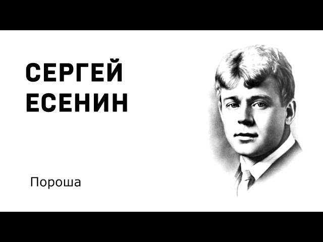 Есенин устал я жить в родном