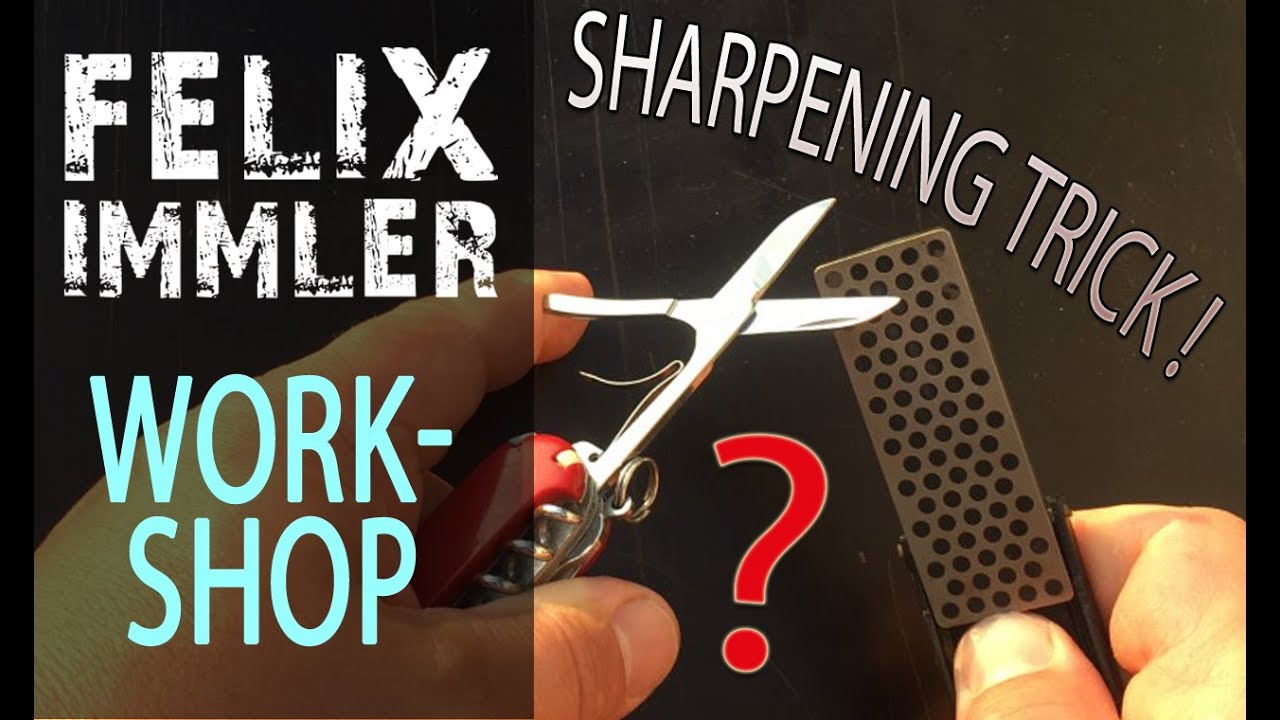 How To Sharpen Victorinox Scissors