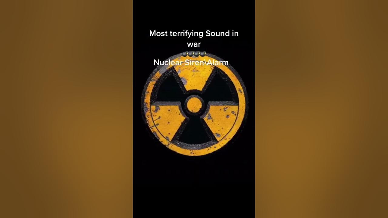 Nuclear Siren alarm sound