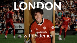 london travel vlog ep. 006 | i played in the sidemen charity football match!!