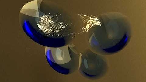 Fluid Simulation (water) 100k particles