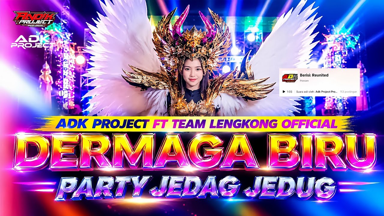 DJ PARTY DERMAGA BIRU X MELODY TULALIT FT ADK PROJECT PRODUCTION ‼️‼️