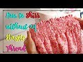 HOW TO SHIRR STITCH WITHOUT AN ELASTIC THREAD EASY FOR BEGINNERS