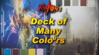 Chatting about Ninjon's Deck of Many Colours on Stream