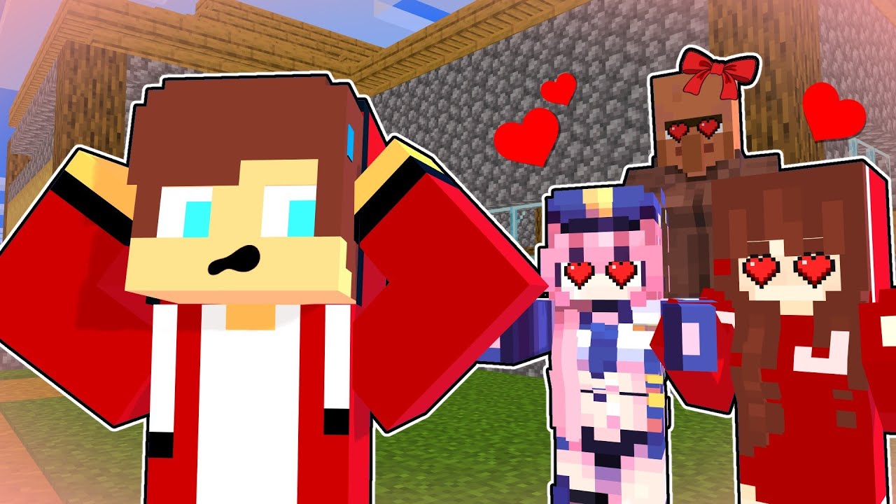 Best of JJ LOVE Story 💕 - Minecraft Parody Animation Mikey and JJ