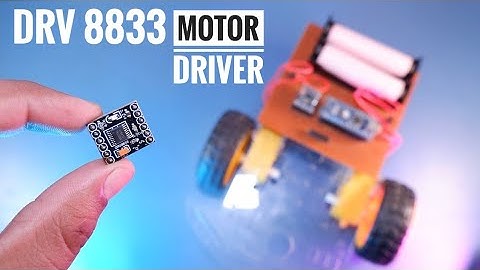 Arduino RC Robot Car on a single PCB | Part 1 | DRV 8833 motor driver tutorial | Arduino  Nano HC 05
