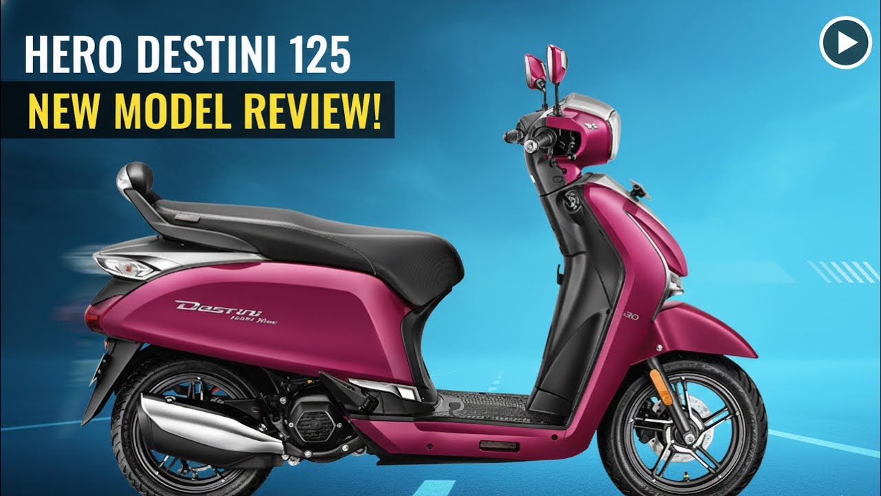 Finally Hero ￼Ne Lunch Ki 2026 Sandar Sctoor Destini Xtec 125 !