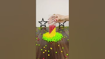 Satisfying Reverse Beads ASMR ♥️💚♥️ #reverse #asmr #satisfying