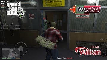 Grand Theft Auto V (Windows) Android Gameplay | Box64Droid Emulator Wine 8.0-2