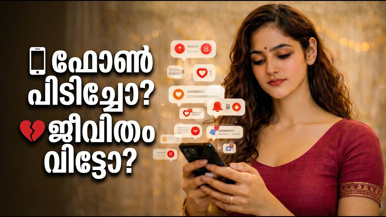 📱 ഫോൺ പിടിച്ചോ? 💔 ജീവിതം വിട്ടോ? | Reels Addiction Malayalam 