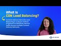 What Is CDN Load Balancing