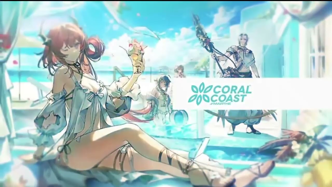 [Arknights] Summer Carnival Gavial Alter & Surtr L2D skin PV!