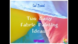 fabric painting beginners easy diy