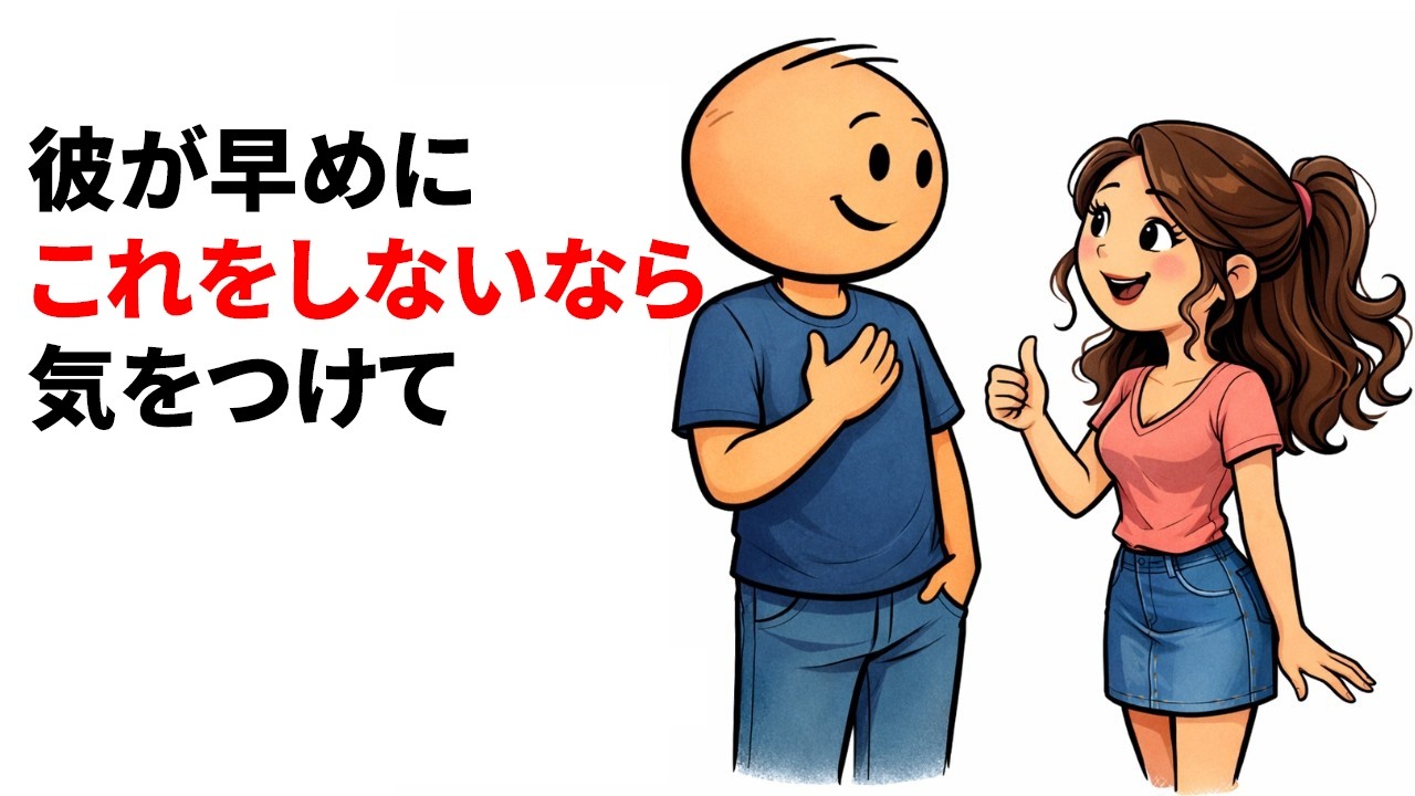 浮気をしない男は、これを早くから示す [ ほとんどの女性はこれを無視する ]