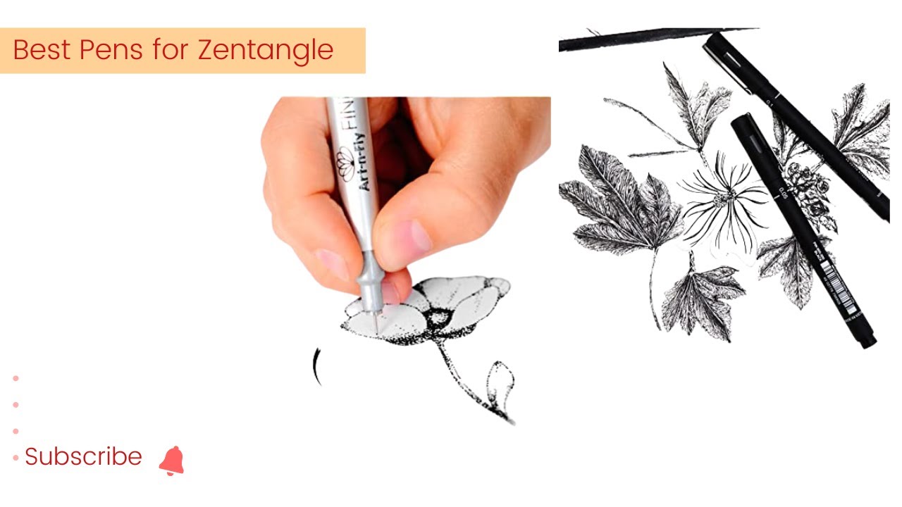 KOUSICOO, Zentangle Kit Stuff, Micro Fineliner Drawing Art Pens in 2023