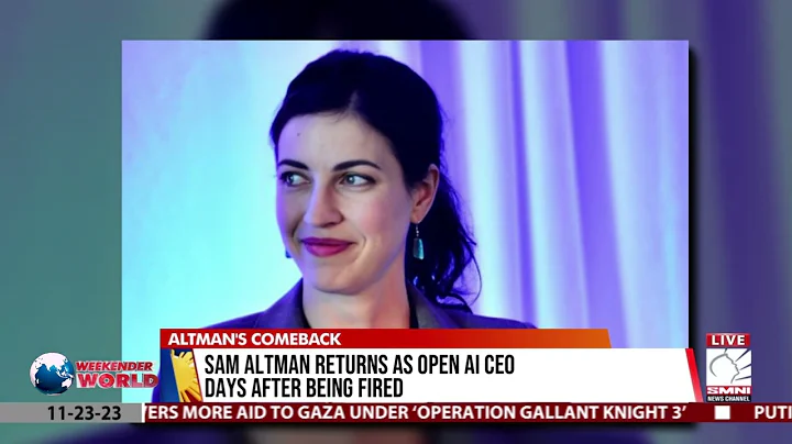 Sam Altman returns as OpenAI CEO days after being fired