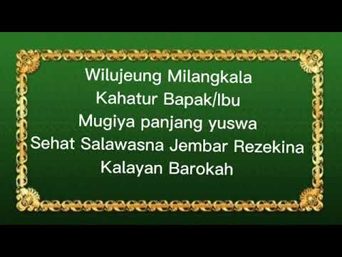 Ucapan Ulang Tahun#5 Terbaru Bahasa Sunda Berikut Artinya