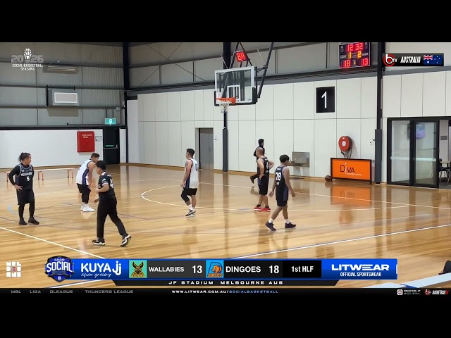Round 11 | Wallabies VS Dingoes | Full Game | SOCIAL BASKETBALL Season VI