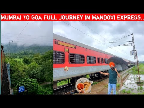 Mumbai To Goa Journey In 10103 Mandovi Express Ye Hai Is Train Ki Sacchai