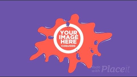 Intro Maker of a Logo Reveal with a Color Splash Animation