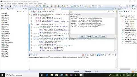 Attendance Log Java Program