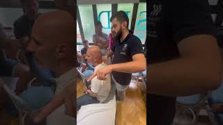 HVLA Manipulation C7-T1 Junction in Sitting Position by Adnan Kojić PT