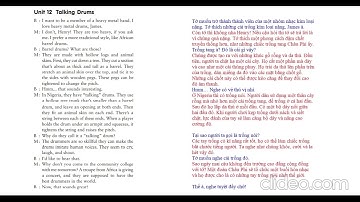 LISTENING PRACTICE THROUGH DICTATION 3 - UNIT 12 (Có bài dịch tiếng việt)