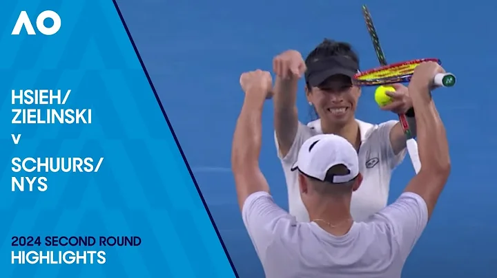 Zielinski/Hsieh v Nys/Schuurs Highlights | Australian Open 2024 Second Round - DayDayNews